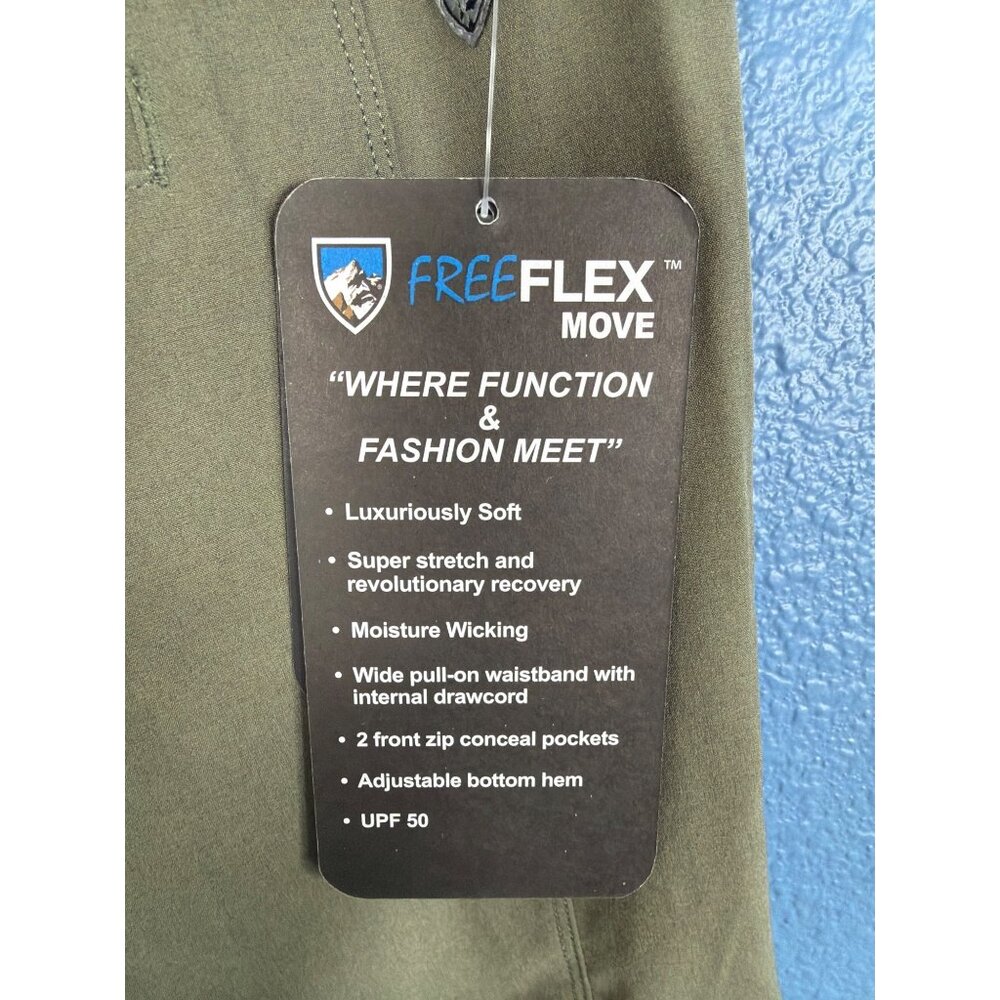 NWT Kuhl Freeflex Move Pants Sage Green MSRP$99 Smalll Short 30" inseam - Picture 8 of 15